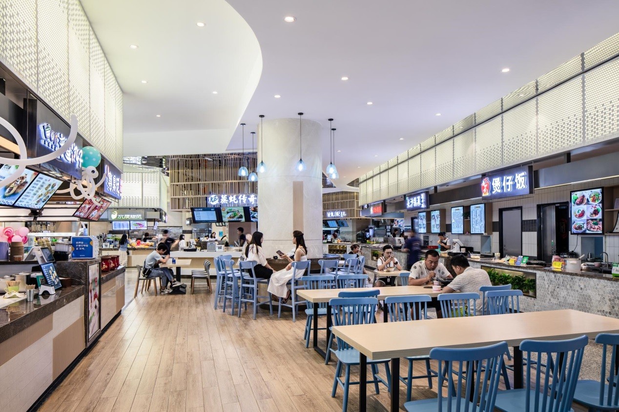 美食廣場的華麗轉身